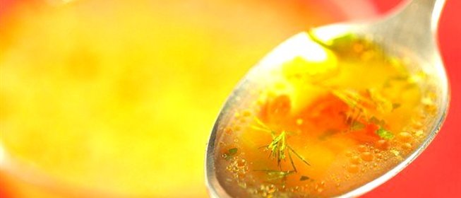 Рыбный бульон с белым вином