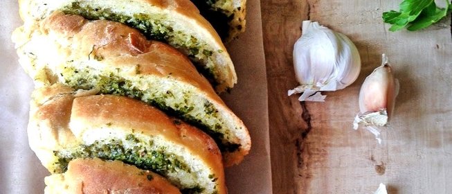 Багет с чесночным маслом