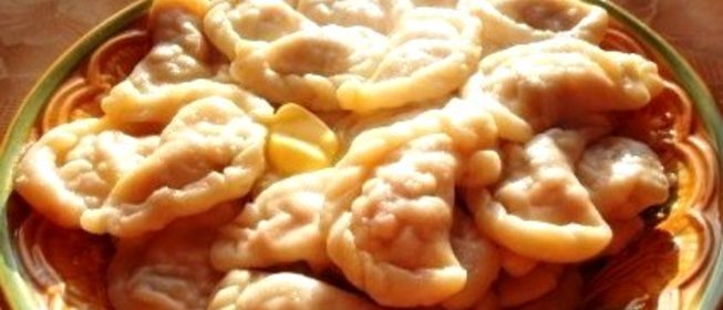 Вареники с рыбой