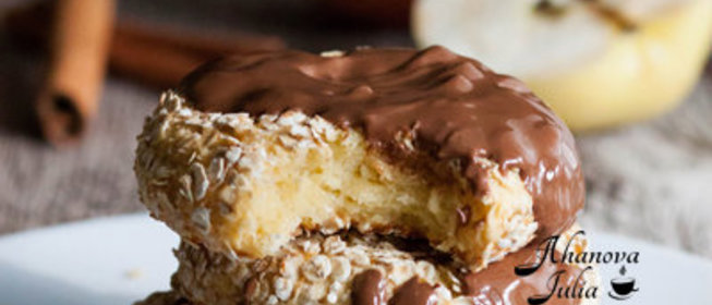 Яблочные сырники без муки