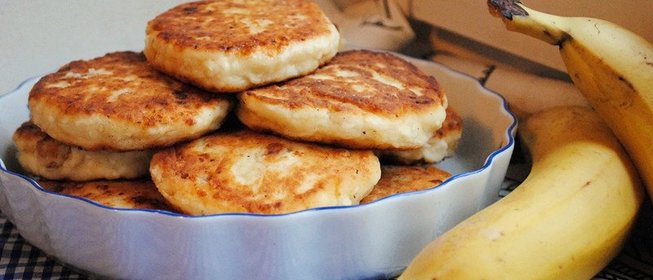 Сырники с бананом