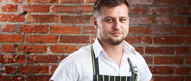 Блинчик с сыром буратта и каприччо из помидоров от Сергея Кондакова