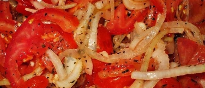 Вкусная закуска из помидор