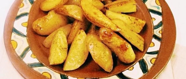 Запеченный картофель с травами