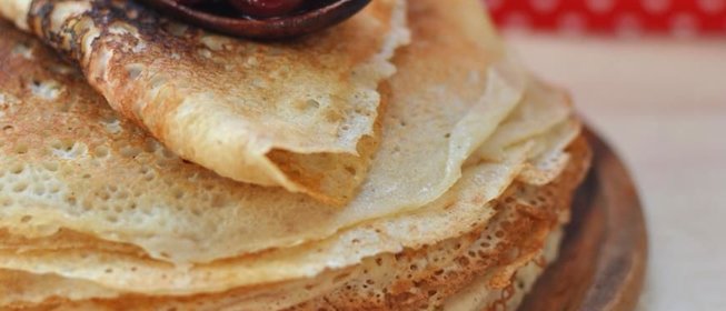 Блины заварные молочные