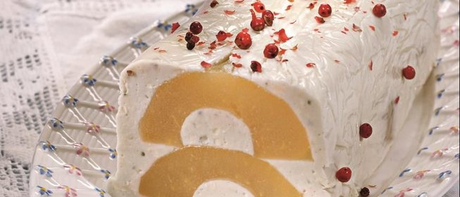 Закуска из груш и сыра