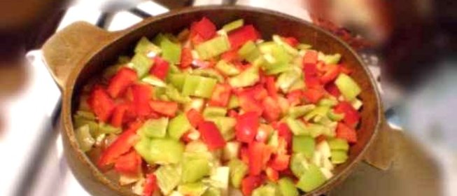 Рагу из баклажанов и кабачков