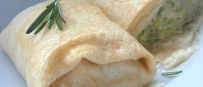 Блины с треской