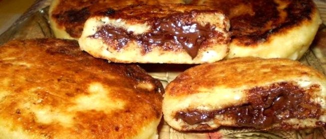 Сырники с шоколадом
