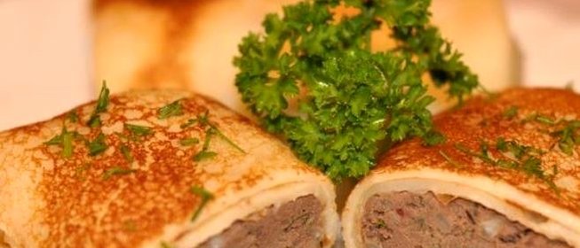 Начинка для блинчиков из печени