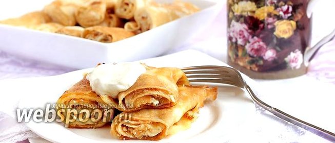 Блинчики с творогом