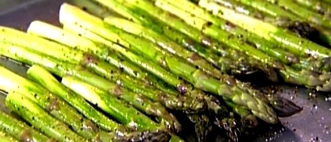 Жареная спаржа по-итальянски