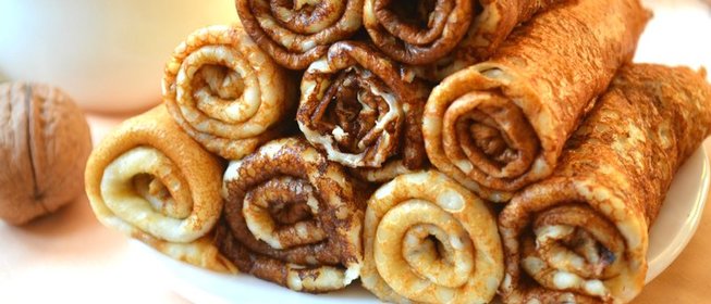 Блинчики в бутылке