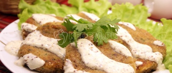 Рыбные котлеты из минтая