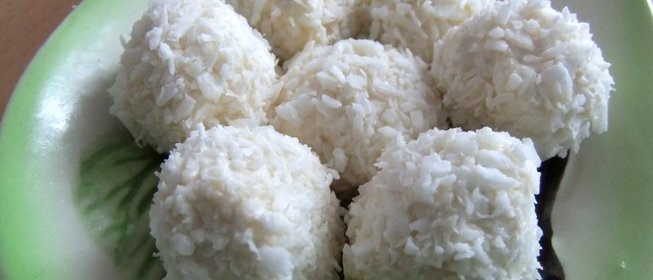 Рафаэлло из сыра с орехом