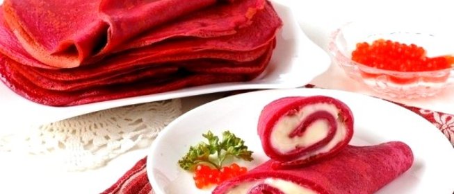 Свекольные блины