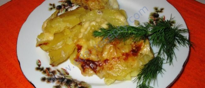 Картофель по швейцарски