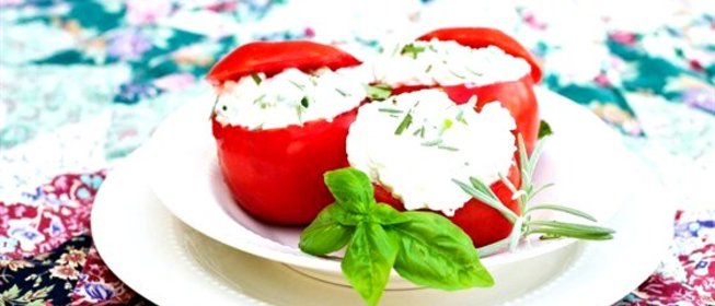 Помидоры, фаршированные по‑провансальски