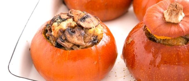 Запеченная тыква целая