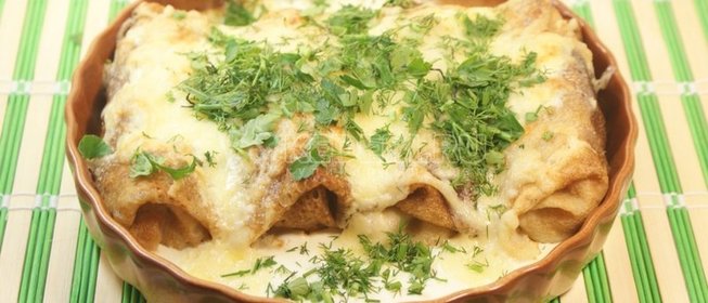 Запечённые блины