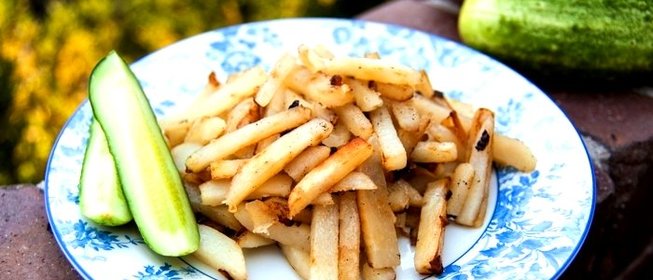 Картофель жареный