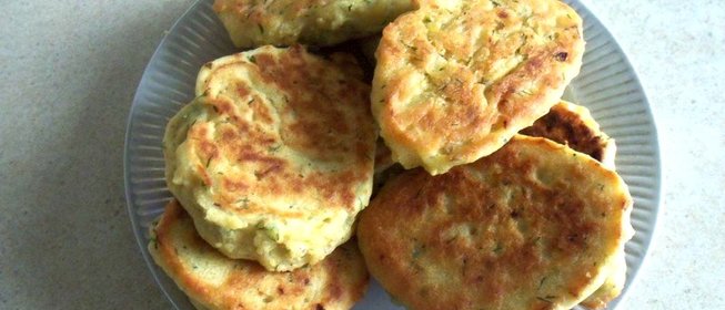 Гороховые оладьи