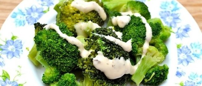 Брокколи на пару