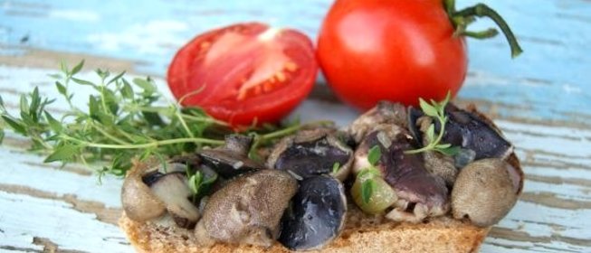 Жареные маслята