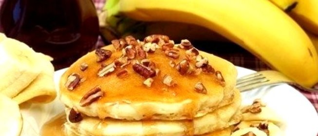 Банановые оладьи