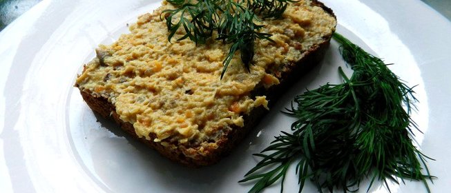 Куриный паштет с грибами