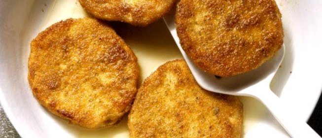 Оладьи из сухарей