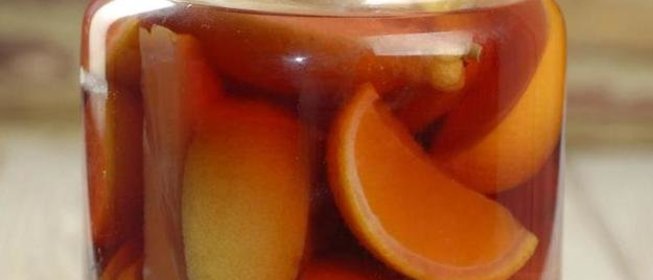 Апельсиновое вино с ванилью