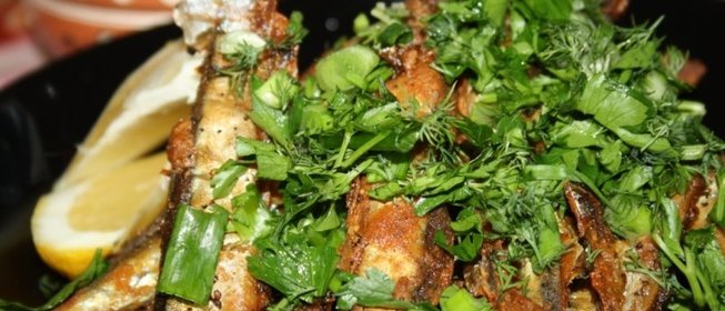 Хрустящая мойва в духовке