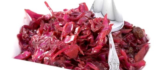 Красная капуста в вине
