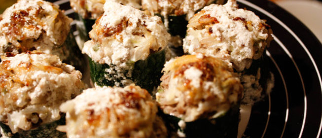 Фаршированные кабачки