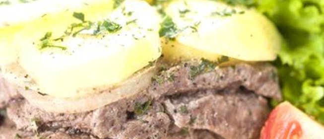 Картошка с мясом