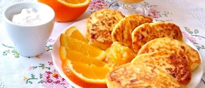 Апельсиновые сырники