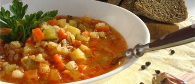 Постный рассольник