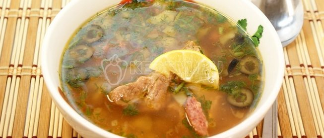 Солянка сборная мясная