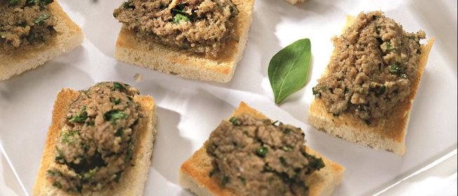 Закуска из шпрот