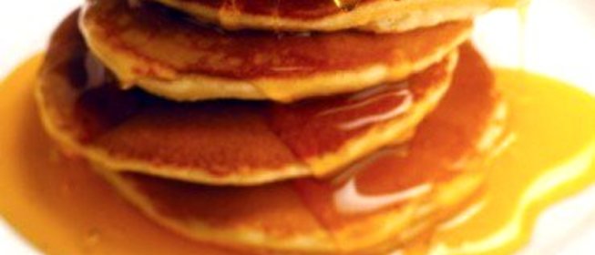 Кукурузные блины с фундуком