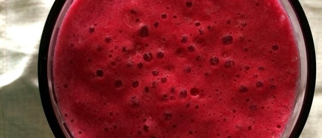 Свекольно-ананансовый смузи с фенхелем