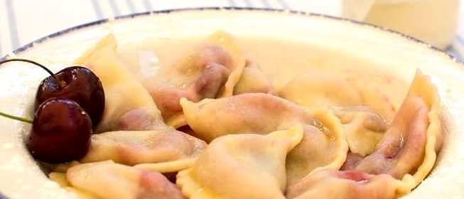 Вареники с вишней по‑одесски