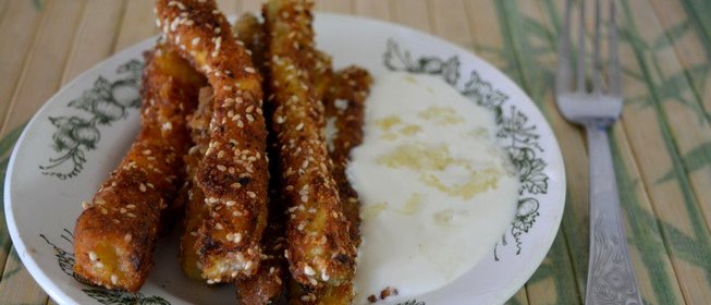 Хрустящие палочки из цуккини