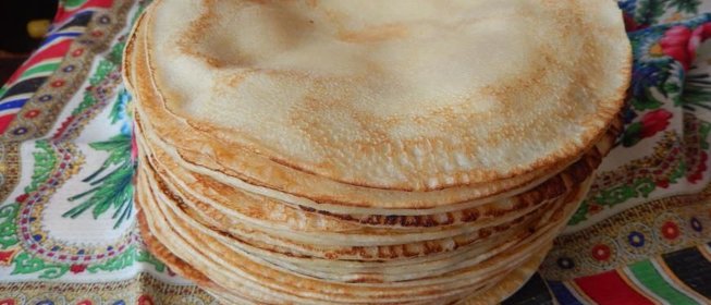 Блины по бабушкиному рецепту
