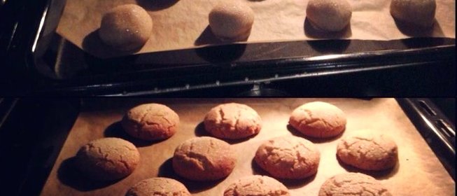 Хрустящее имбирное печенье