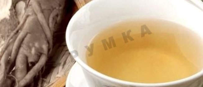 Зеленый чай с женьшенем