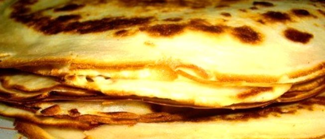 Блины с медом