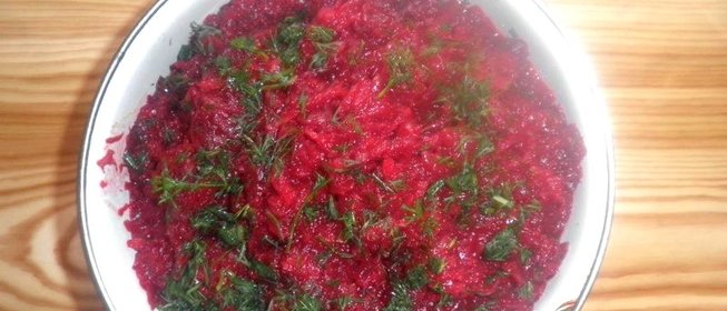 Свекольная икра