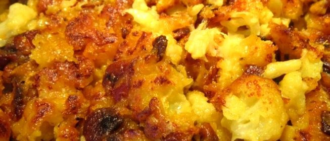 Жареная цветная капуста в кляре